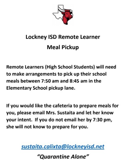 meal pick-up